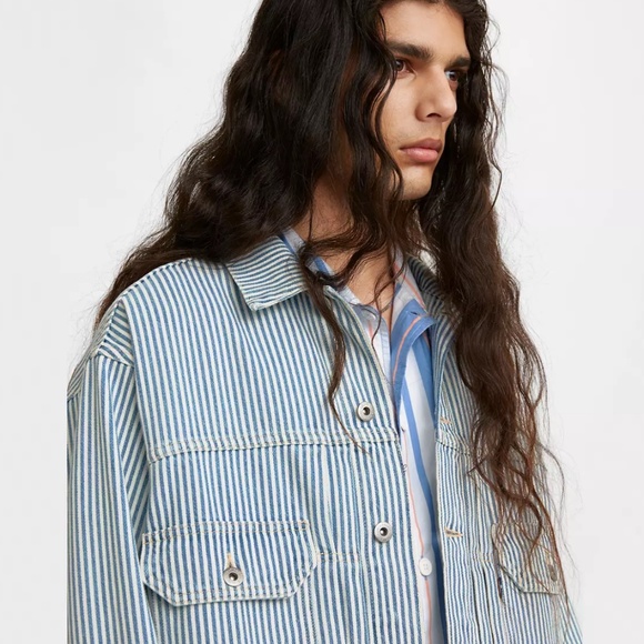 Levi's Made & Crafted Oversized Type 2 Trucker Jacket Men's Large NWT - Picture 4 of 15